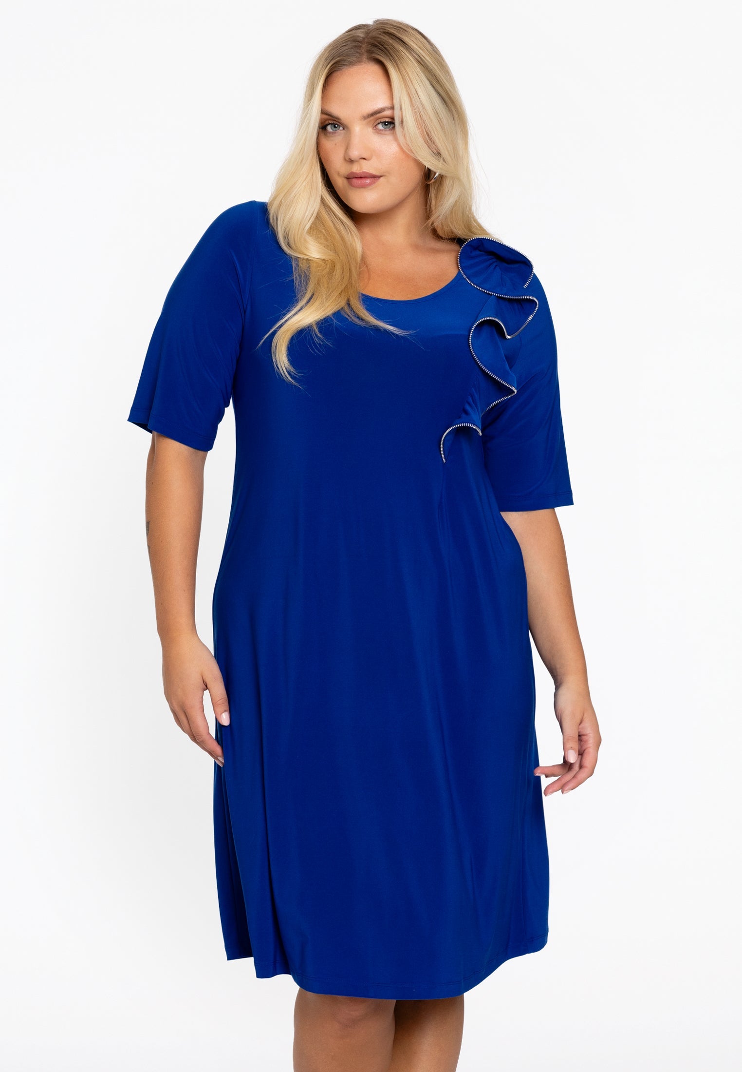 Livkurva ™ | Himmelblå Klänning