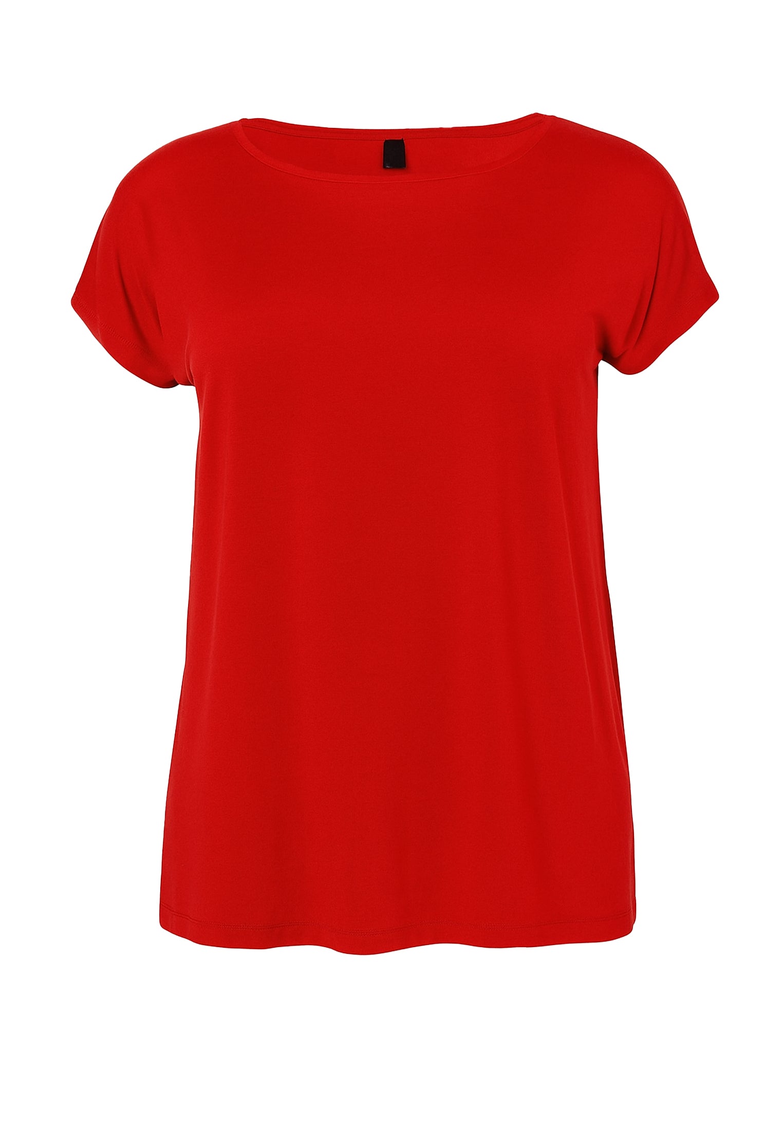 Livkurva ™ | Röd T-shirt med Korta Ärmar
