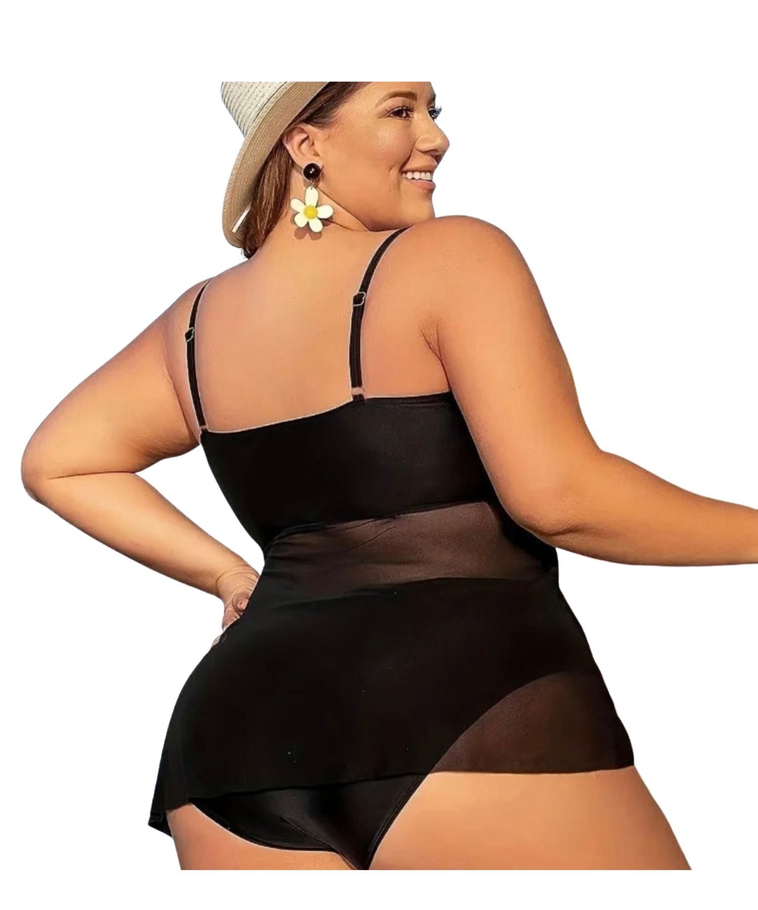 Livkurva ™ | Svart Tankini